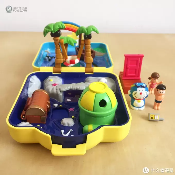 玩具测评丨TOMY哆啦a梦场景提盒海底大冒险