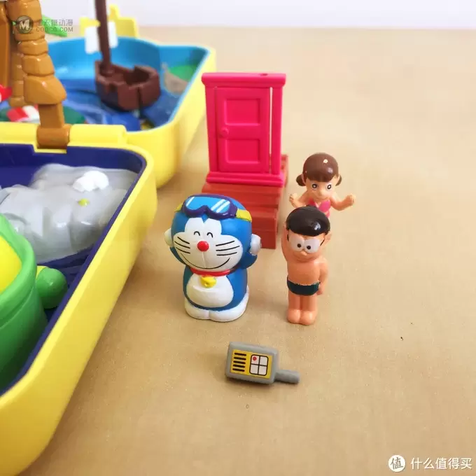 玩具测评丨TOMY哆啦a梦场景提盒海底大冒险