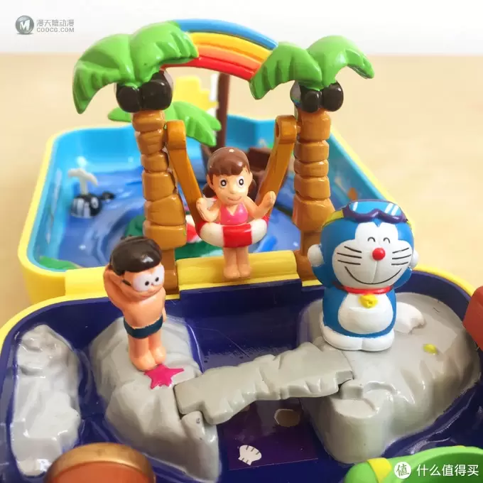 玩具测评丨TOMY哆啦a梦场景提盒海底大冒险