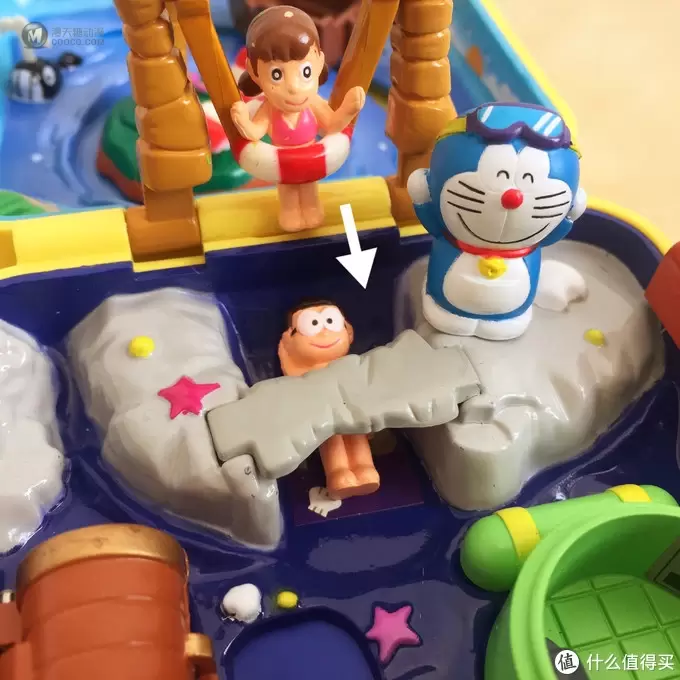 玩具测评丨TOMY哆啦a梦场景提盒海底大冒险