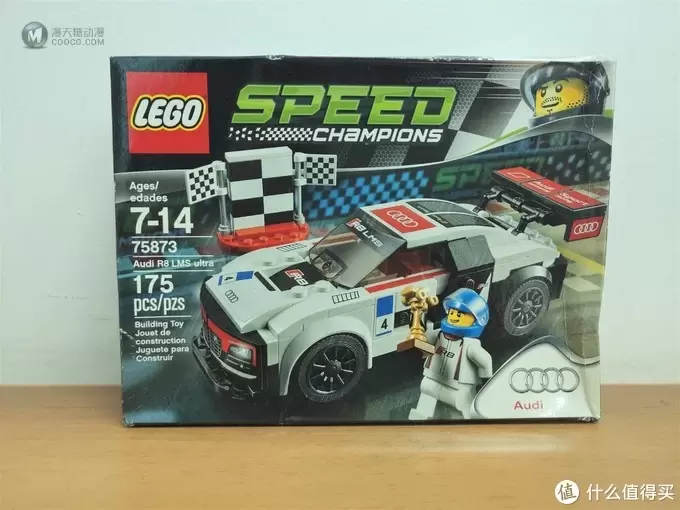 从电脑角落里翻出素材——LEGO 乐高 超级赛车系列 75873 奥迪R8 LMS ultra