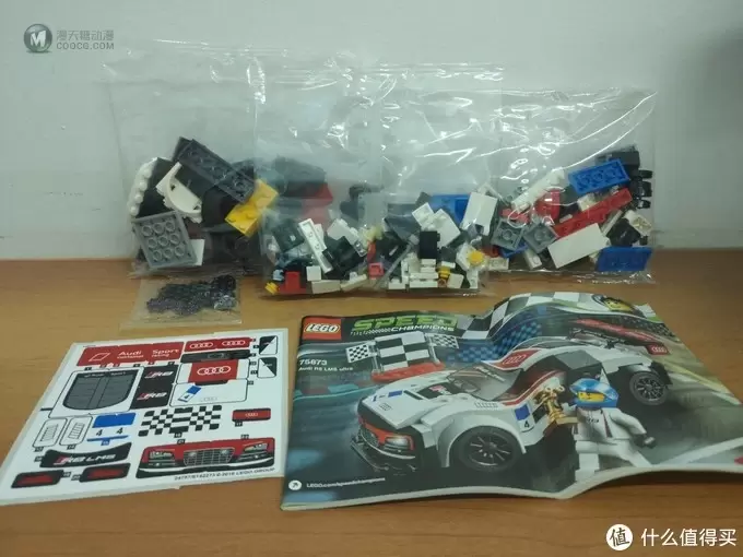 从电脑角落里翻出素材——LEGO 乐高 超级赛车系列 75873 奥迪R8 LMS ultra