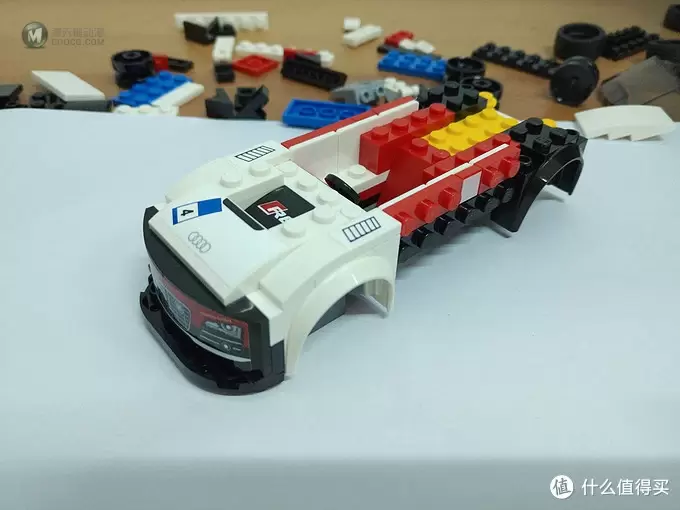 从电脑角落里翻出素材——LEGO 乐高 超级赛车系列 75873 奥迪R8 LMS ultra