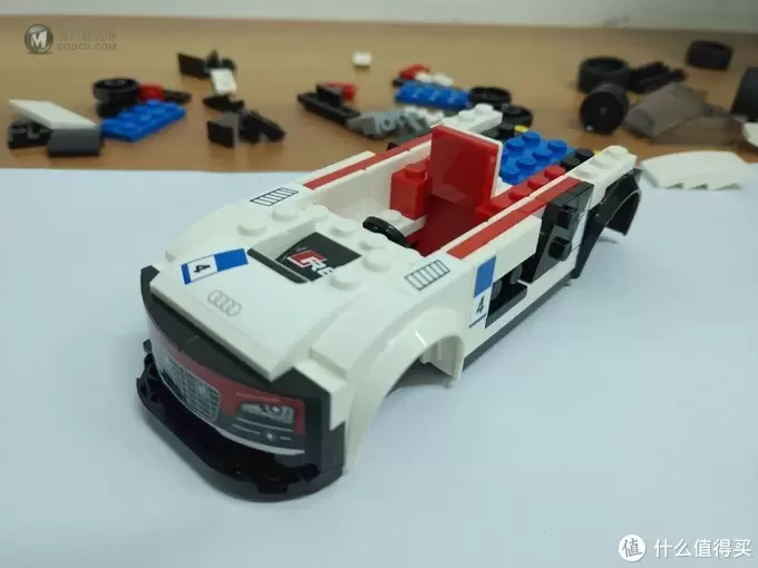 从电脑角落里翻出素材——LEGO 乐高 超级赛车系列 75873 奥迪R8 LMS ultra