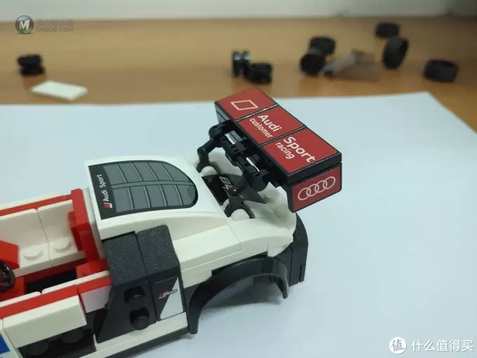 从电脑角落里翻出素材——LEGO 乐高 超级赛车系列 75873 奥迪R8 LMS ultra