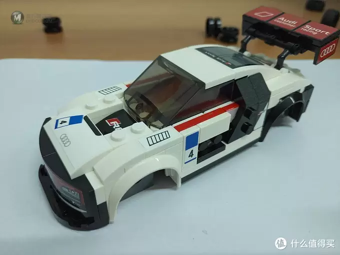 从电脑角落里翻出素材——LEGO 乐高 超级赛车系列 75873 奥迪R8 LMS ultra