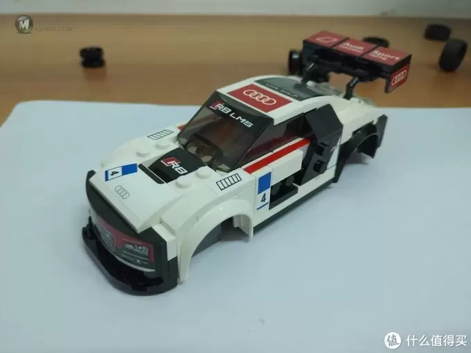 从电脑角落里翻出素材——LEGO 乐高 超级赛车系列 75873 奥迪R8 LMS ultra