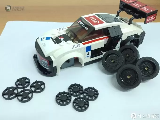 从电脑角落里翻出素材——LEGO 乐高 超级赛车系列 75873 奥迪R8 LMS ultra