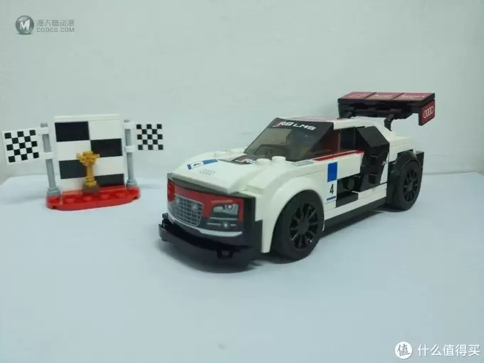 从电脑角落里翻出素材——LEGO 乐高 超级赛车系列 75873 奥迪R8 LMS ultra