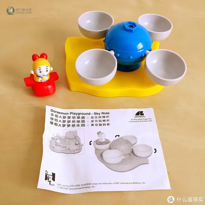 玩具测评丨KFC肯德基2002年哆啦a梦梦想乐园