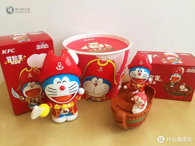 玩具测评丨KFC肯德基2018年哆啦a梦金银岛