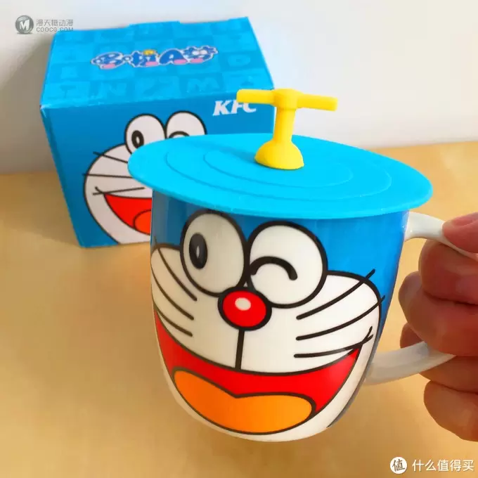 玩具测评丨KFC肯德基2015年哆啦a梦马克杯