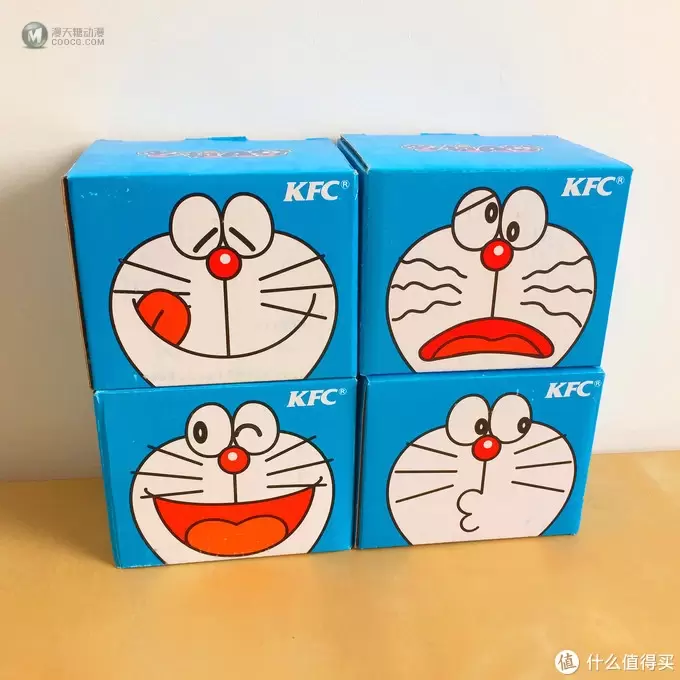玩具测评丨KFC肯德基2015年哆啦a梦马克杯