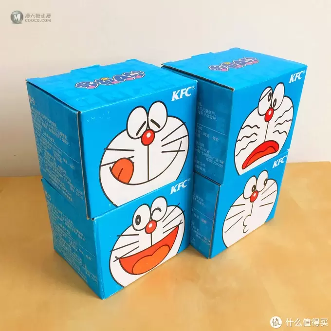 玩具测评丨KFC肯德基2015年哆啦a梦马克杯