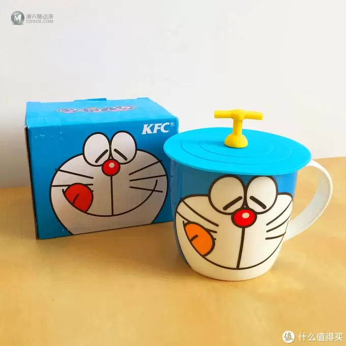 玩具测评丨KFC肯德基2015年哆啦a梦马克杯