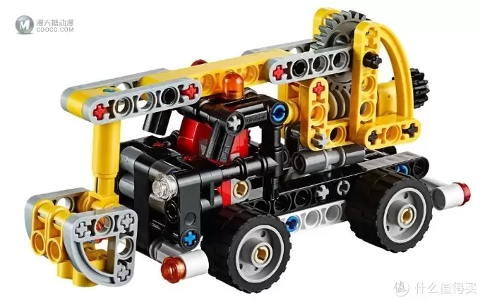 LEGO 乐高科技2019新品 42088 A模式 车载式吊车 开箱及拼搭