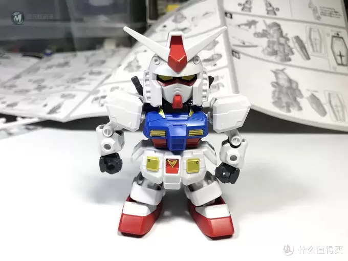 纯素组：BANDAI 万代 HGD-202641 高达 SD EX-STANDARD RX-78-2