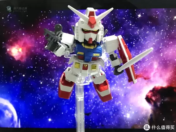 纯素组：BANDAI 万代 HGD-202641 高达 SD EX-STANDARD RX-78-2