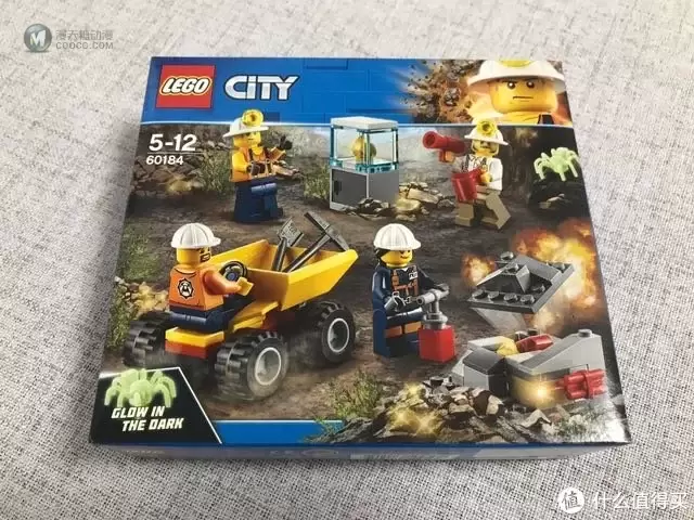 LEGO矿工人仔包60184