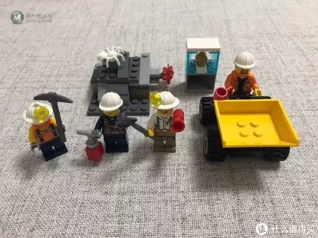 LEGO矿工人仔包60184