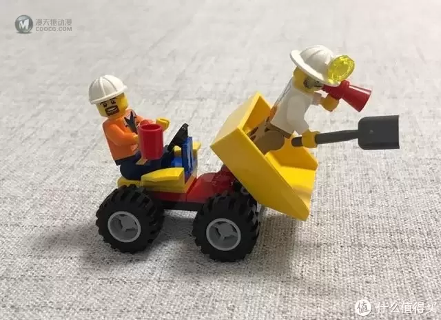 LEGO矿工人仔包60184