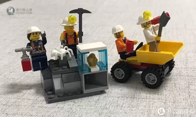 LEGO矿工人仔包60184