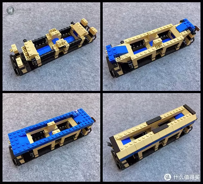 LEGO 10013 敞篷货车车厢和10017 底卸式车厢