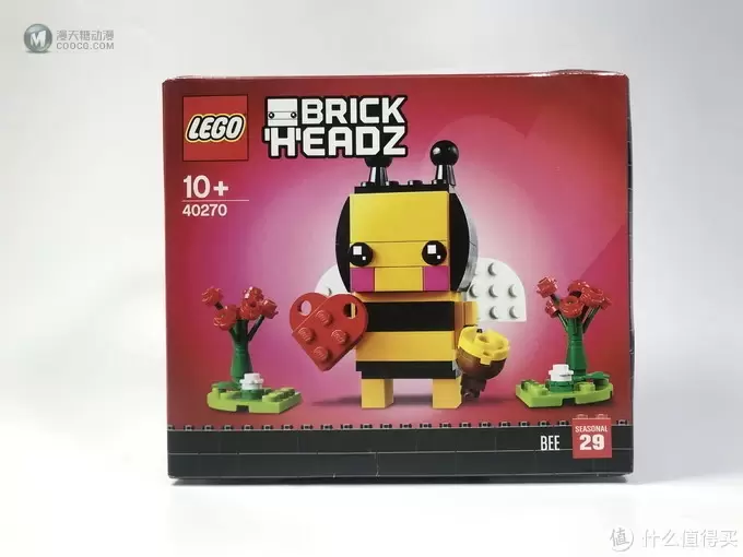 LEGO 乐高 方头仔系列 40270 情人节蜜蜂拼砌盒