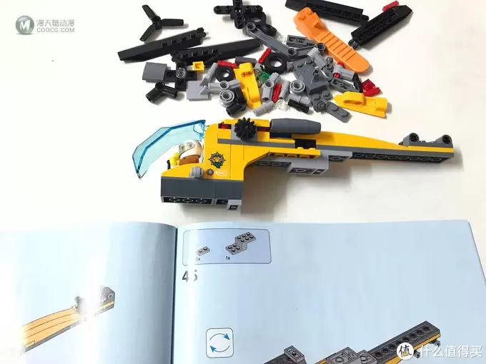 120元能买到什么乐高玩具！LEGO 60158运输直升机晒单