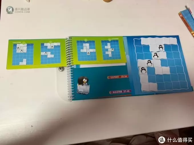 初次接触益智桌游，Smart Games企鹅排排队