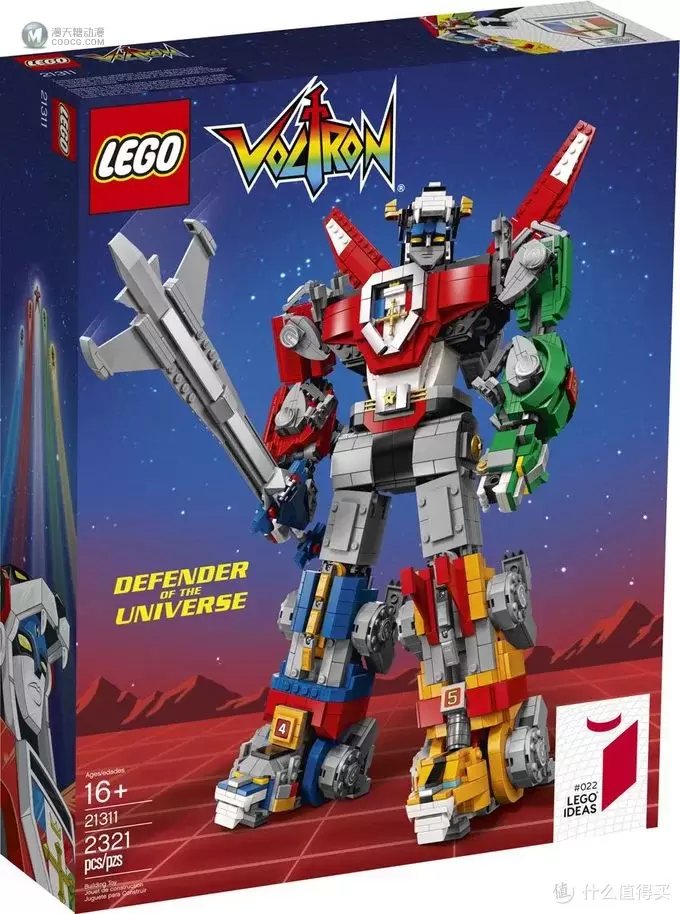 GO LIONS! 乐高 IDEAS系列 21311 Voltron 战神金刚 百兽王