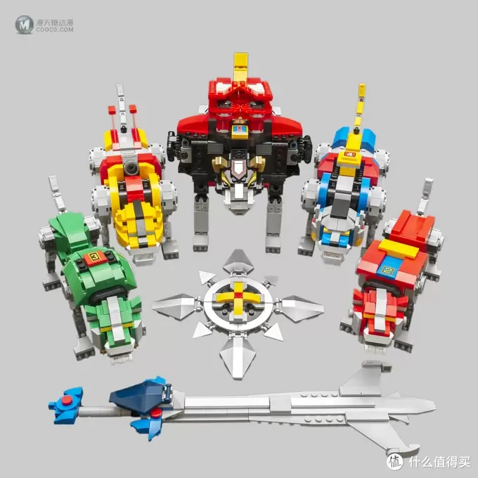 GO LIONS! 乐高 IDEAS系列 21311 Voltron 战神金刚 百兽王