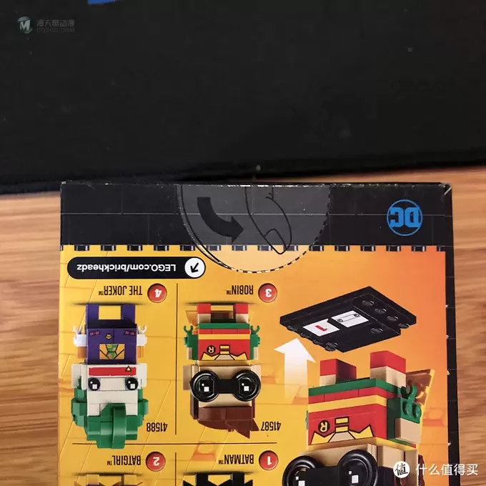 LEGO 乐高 brickheadz方头仔 41587罗宾