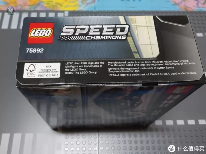 2019新品中最风骚的跑车——LEGO 乐高 超级赛车系列 75892 迈凯伦塞纳