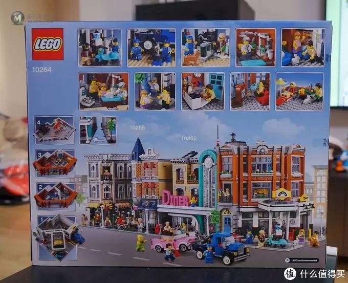 走向怀旧时代的街景——Lego 10264 街角修车厂