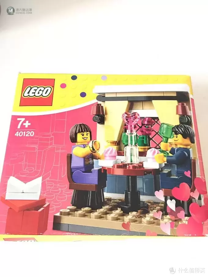 应景一下：LEGO 乐高 40120情人节晚餐小套装晒单