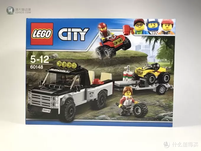 LEGO 乐高 拼拼乐 篇210：城市系列之 60148 全地形车赛车队