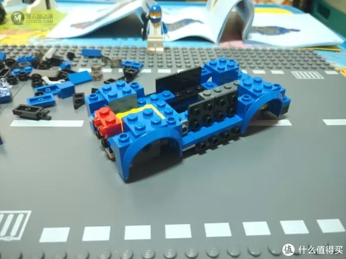 新零件，新玩法——LEGO 乐高 超级赛车系列 75891 雪佛兰科迈罗ZL1赛车 开箱