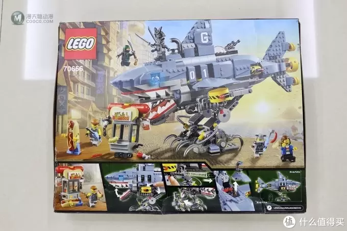 海陆大杀器：加满都竞选拉票机械鲨（LEGO70656）