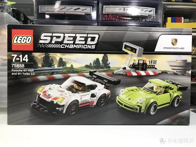 LEGO 乐高 拼拼乐 篇202：超级赛车系列 75888 保时捷 911 RSR和 911 Turbo 3.0