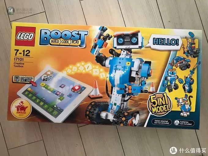 LEGO 乐高 Boost 可编程机器人开箱及简评