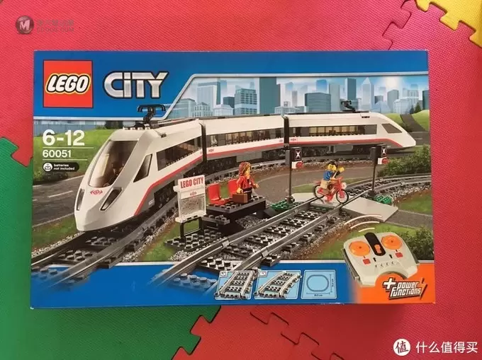 来自乐高的高铁—LEGO 乐高 60051高速列车开箱晒物