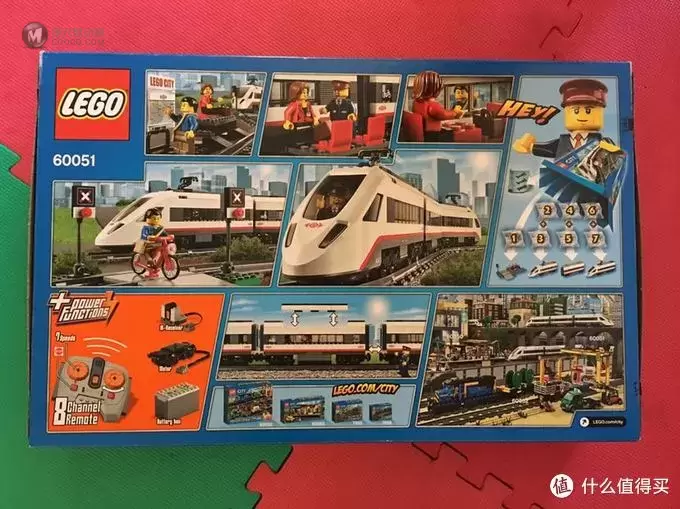 来自乐高的高铁—LEGO 乐高 60051高速列车开箱晒物