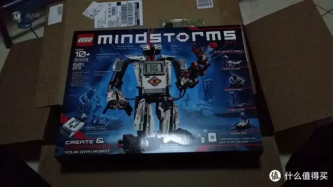 LEGO 乐高 MindStorms EV3 三代机器人 31313 开箱拼插体验