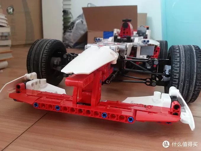 LEGO 乐高 42000 Grand Prix Racer 方程式赛车 简单加装行走部动力作业