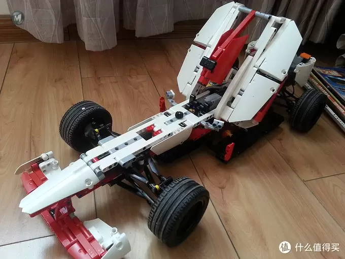 LEGO 乐高 42000 Grand Prix Racer 方程式赛车 简单加装行走部动力作业