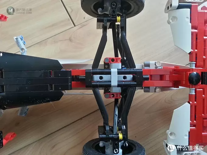 LEGO 乐高 42000 Grand Prix Racer 方程式赛车 简单加装行走部动力作业