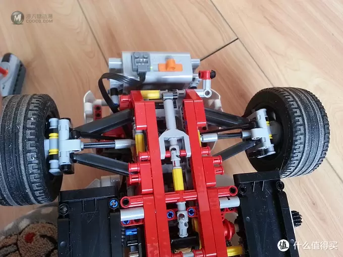 LEGO 乐高 42000 Grand Prix Racer 方程式赛车 简单加装行走部动力作业