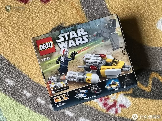 乐高这个大坑 篇三十二：#晒单大赛#LEGO 乐高 Star Wars 75162 Y-翼迷你战机