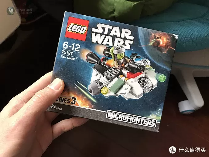 乐高这个大坑 篇三十三：#晒单大赛#LEGO 乐高 Star Wars 75127 幽灵战机